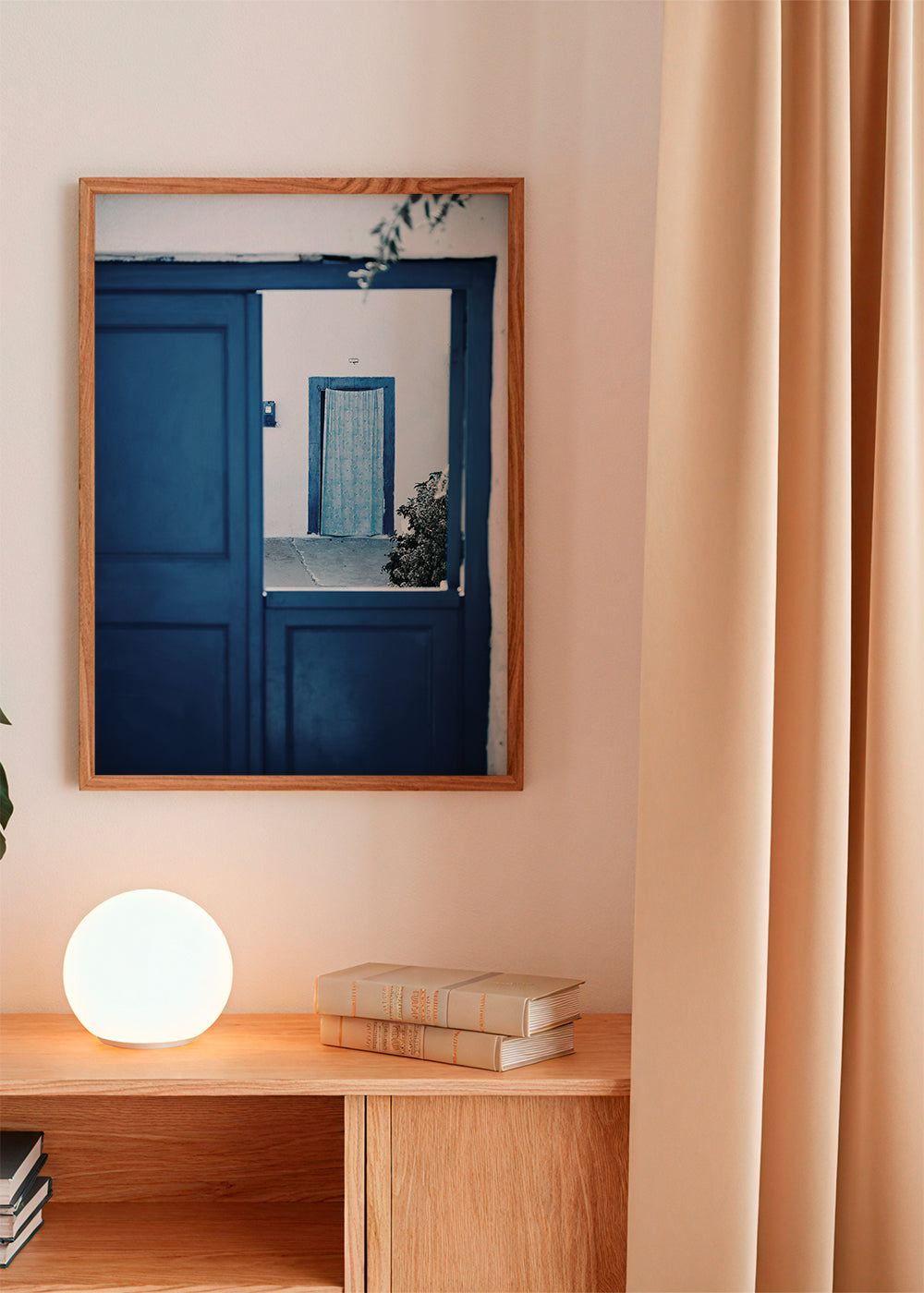 Indigo door