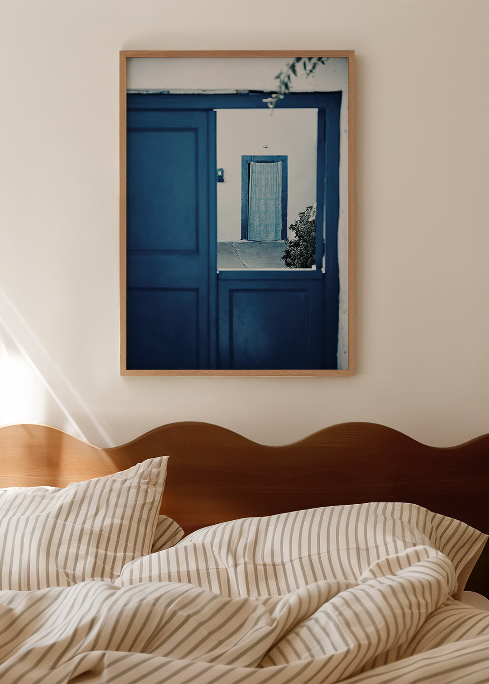 Indigo door