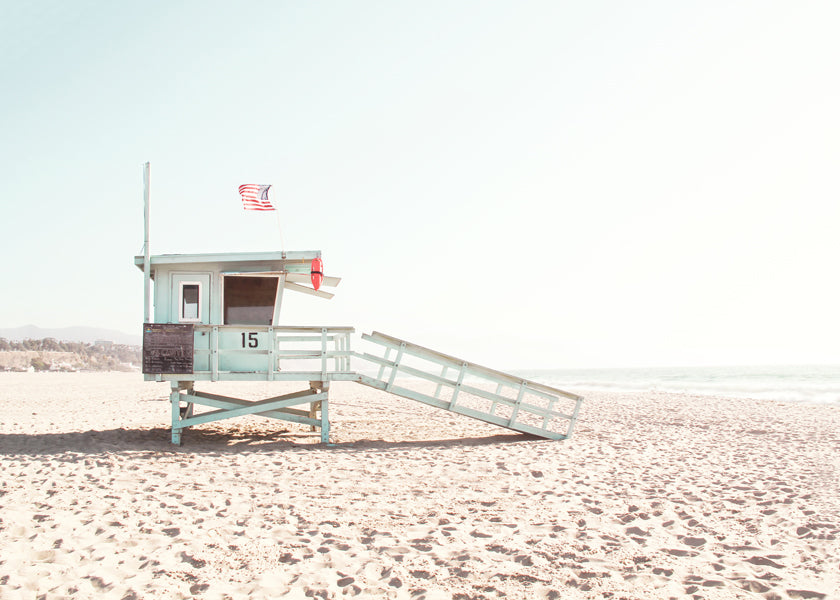 Beach hut