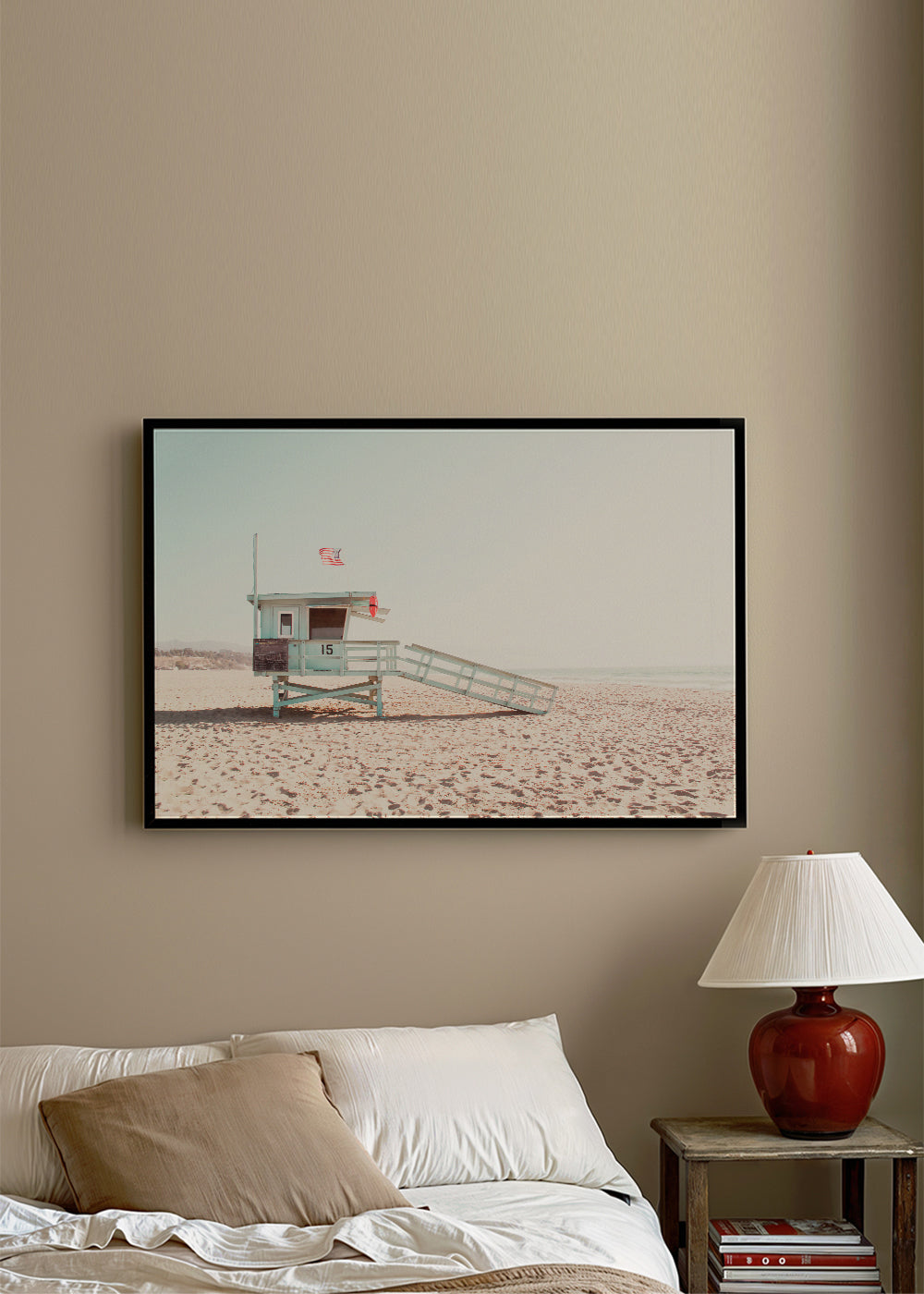 Beach hut
