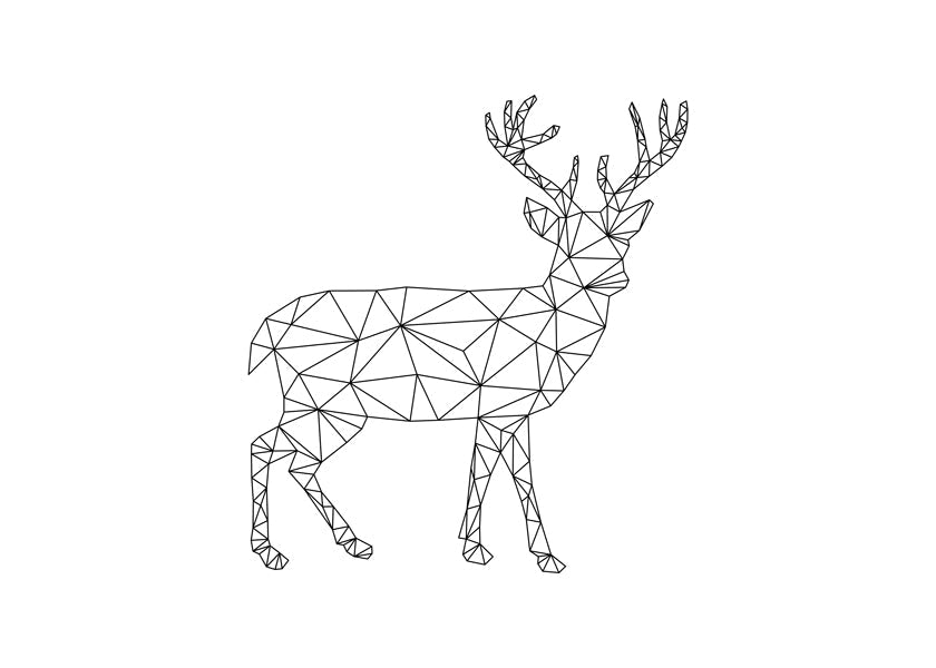 Geometric Deer