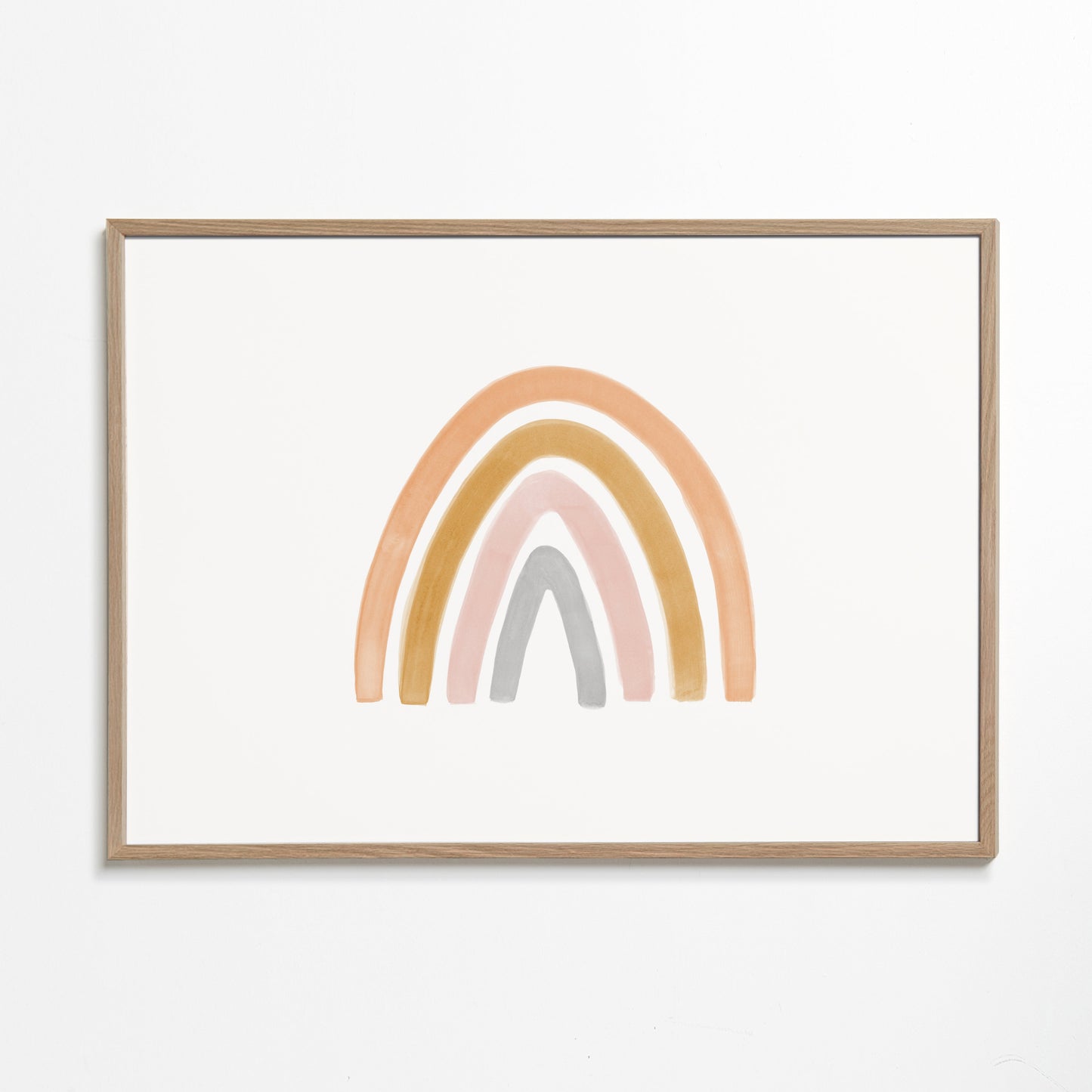 Watercolor rainbow 2