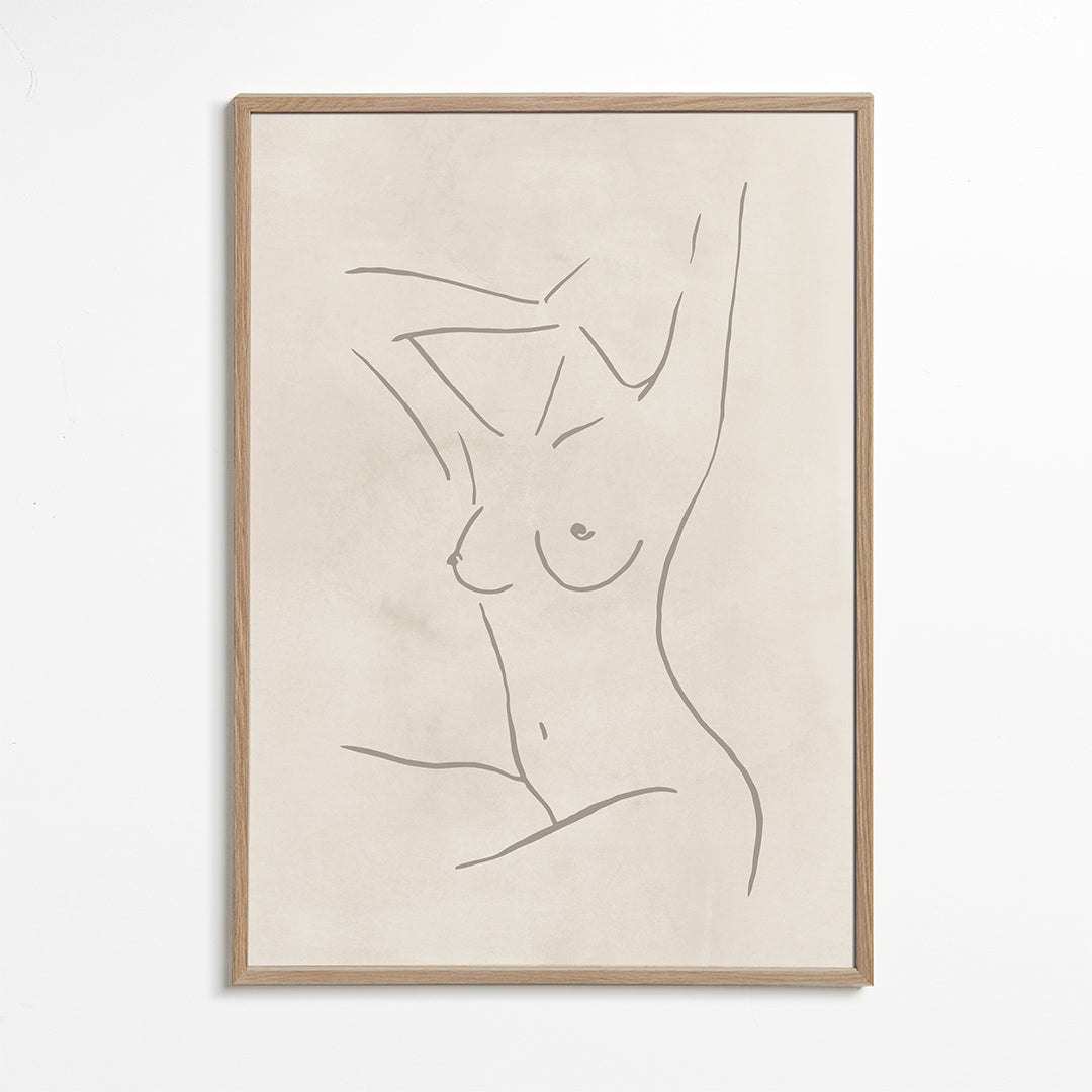 Body Sketch N 4 Beige