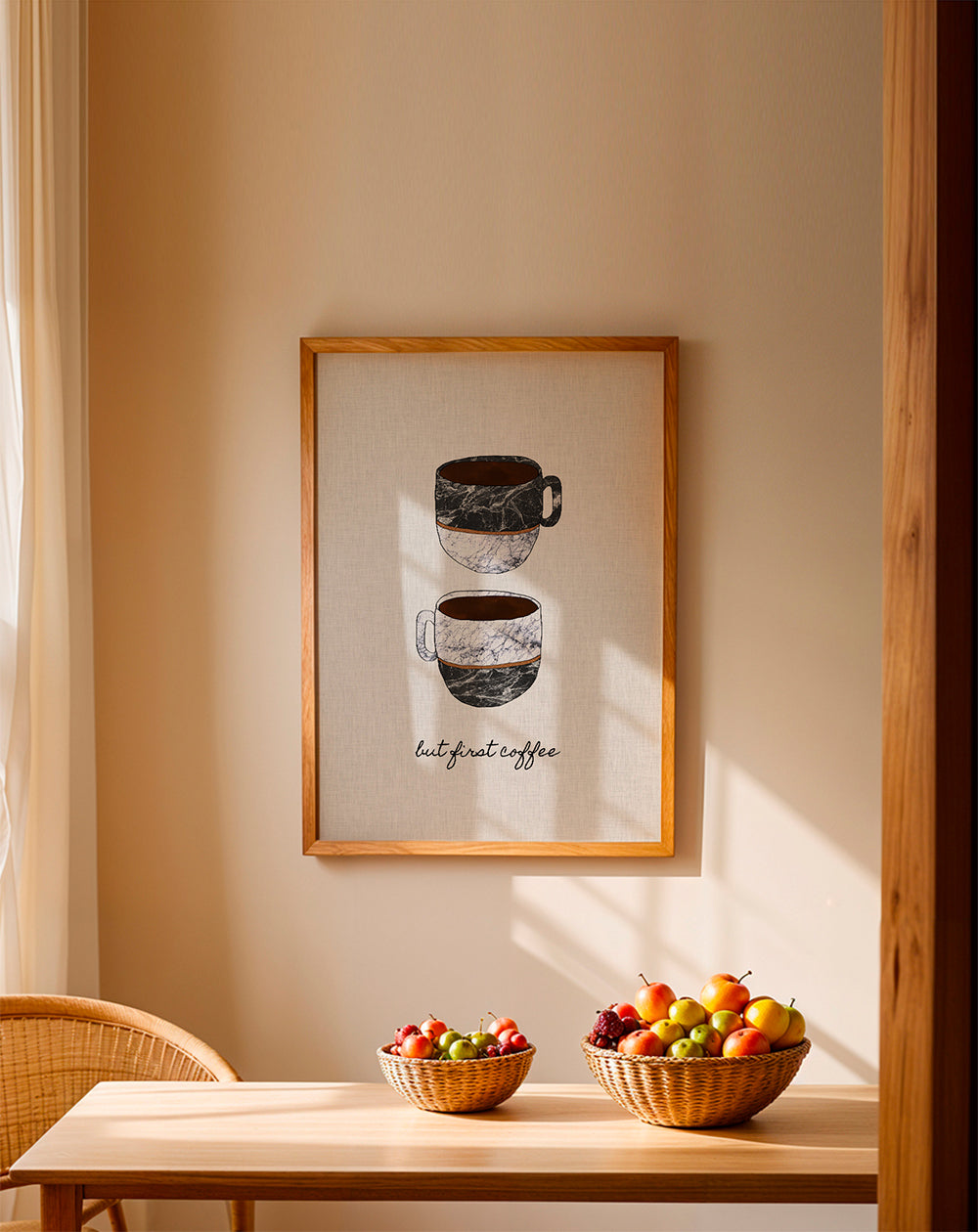 But first coffee