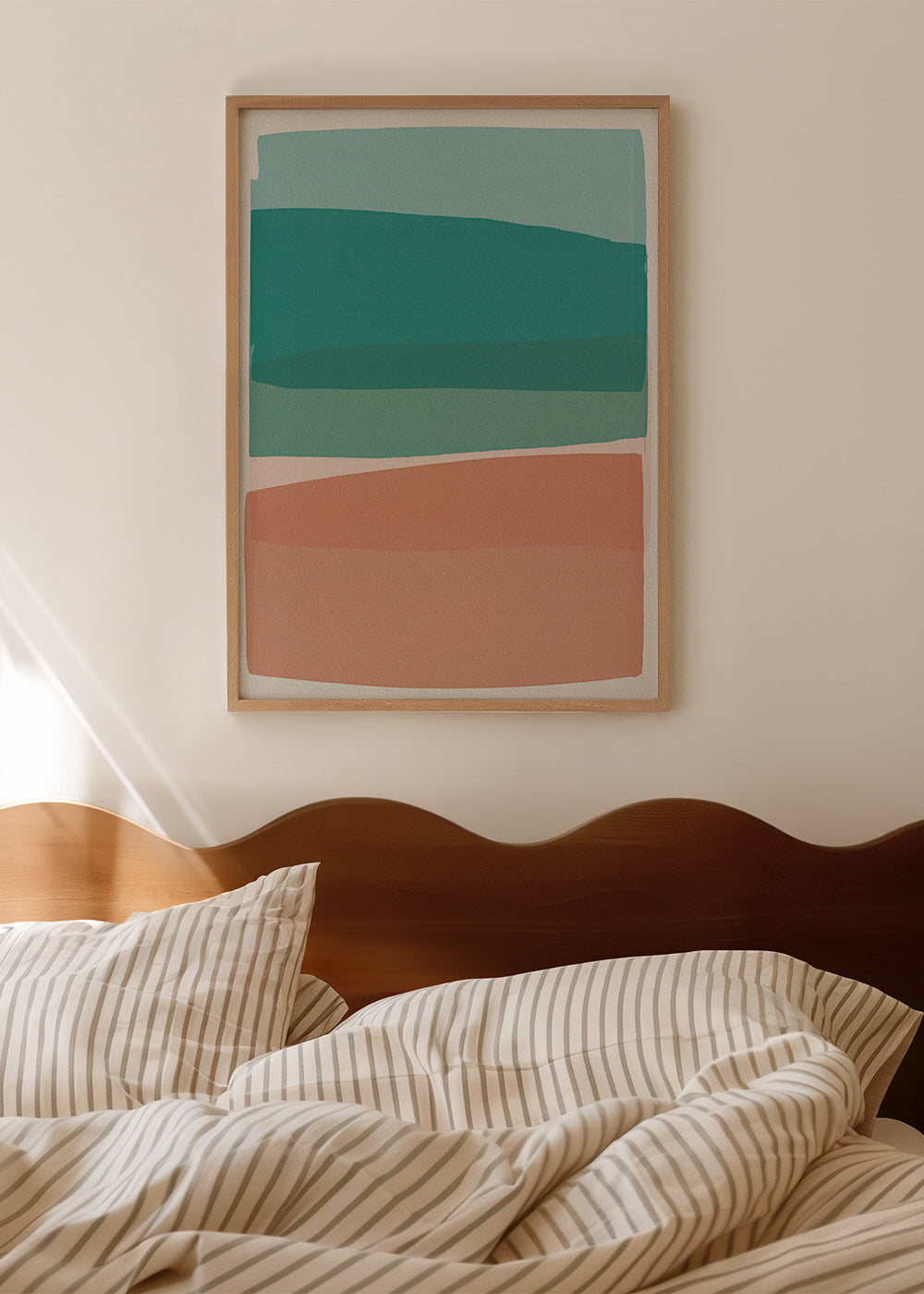Modern Turquoise and Pink