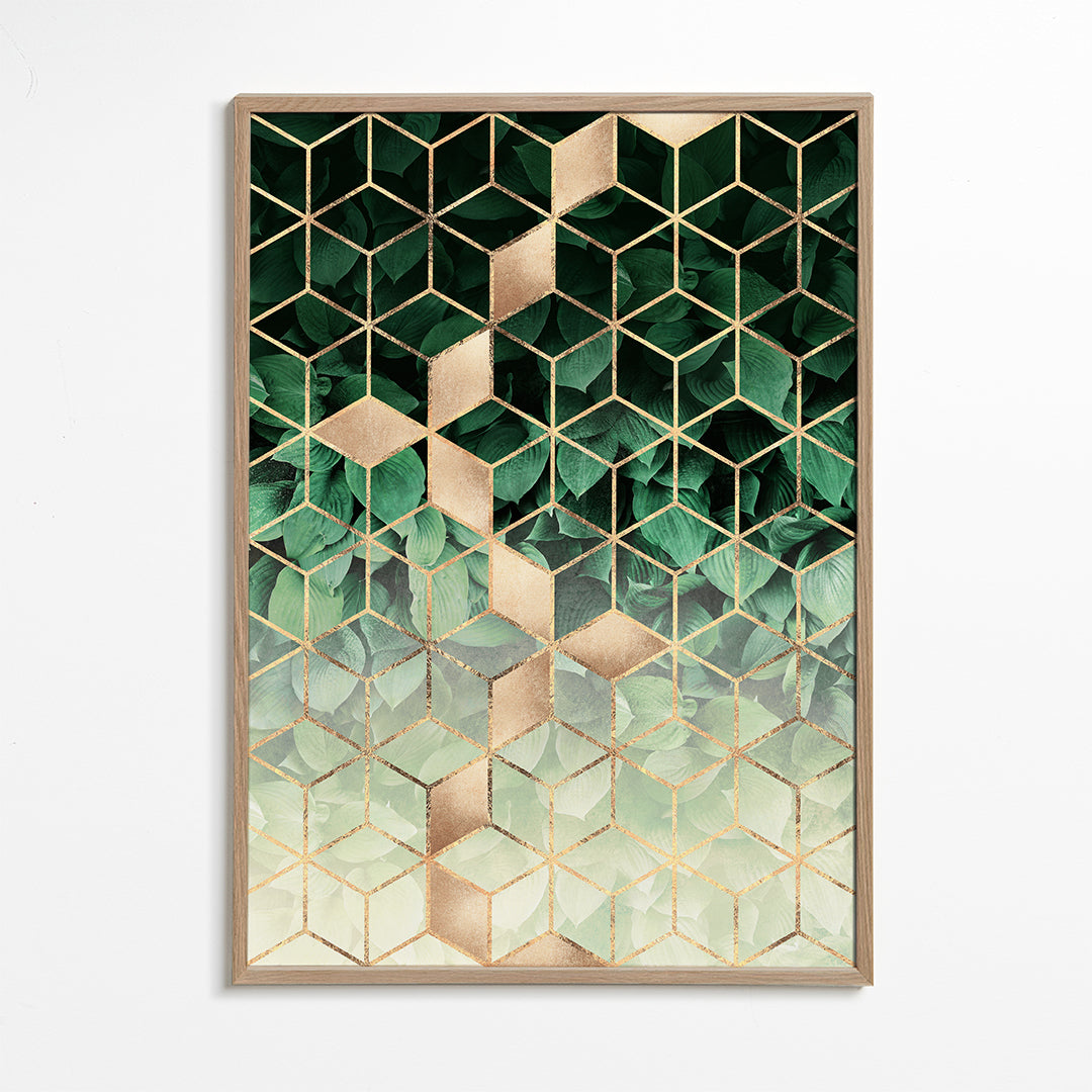 Leaves and cubes