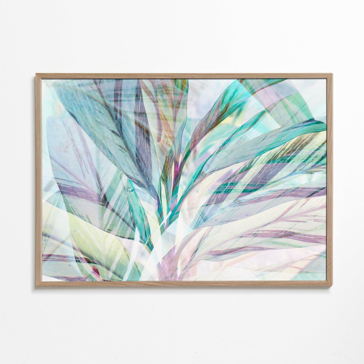Teal and blue foliage