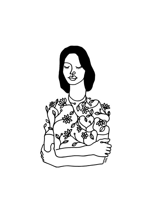 Dress with flowers