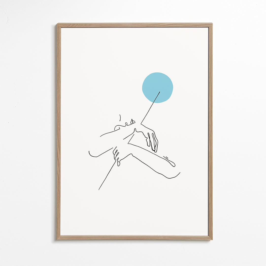 Embrace the moon
