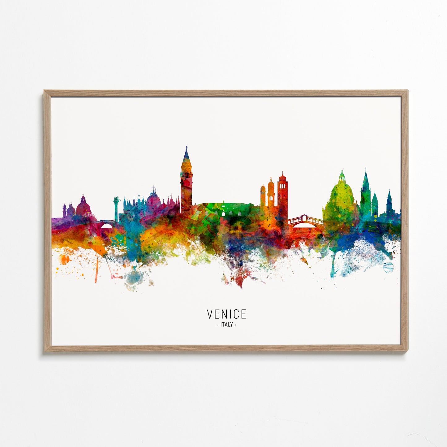 Venice skyline multicolour
