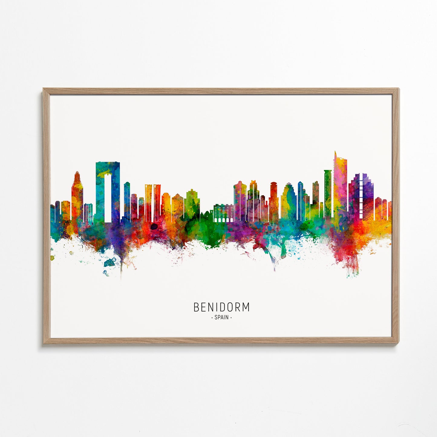 Benidorm Skyline multicolour