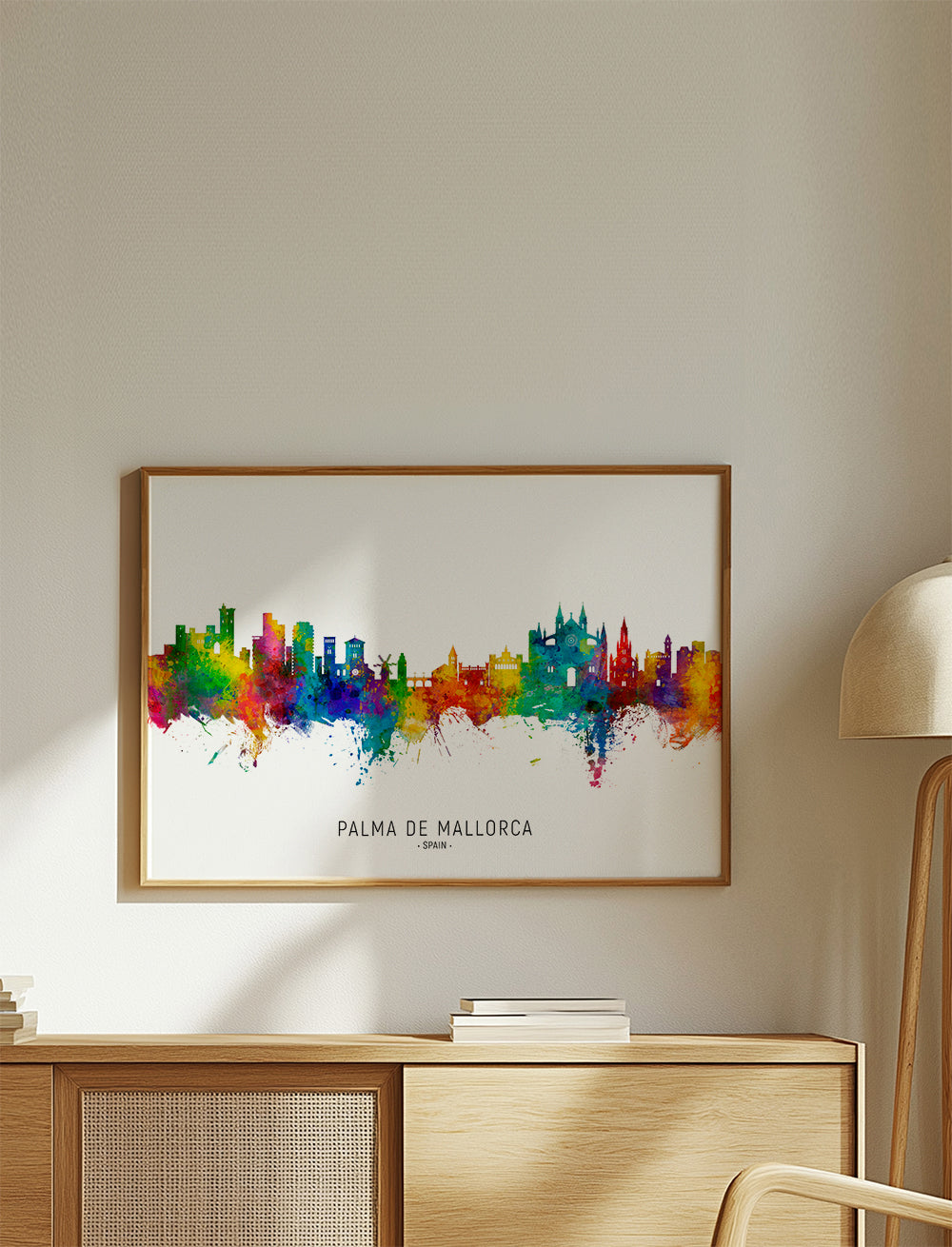Palma de Mallorca Skyline multicolour