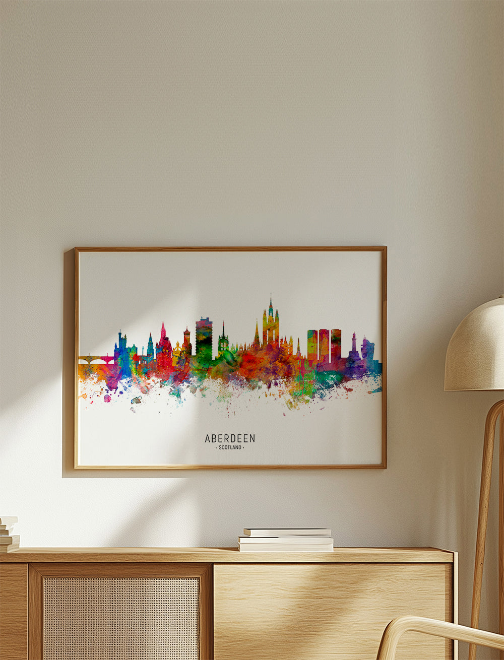 Aberdeen Skyline multicolor