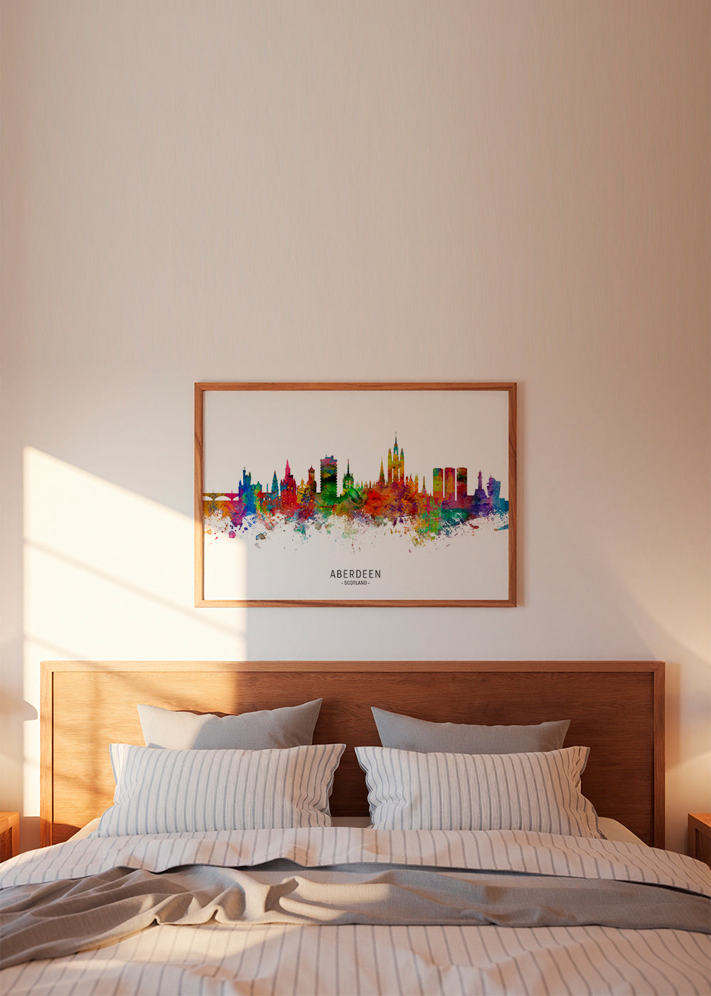 Aberdeen Skyline multicolor