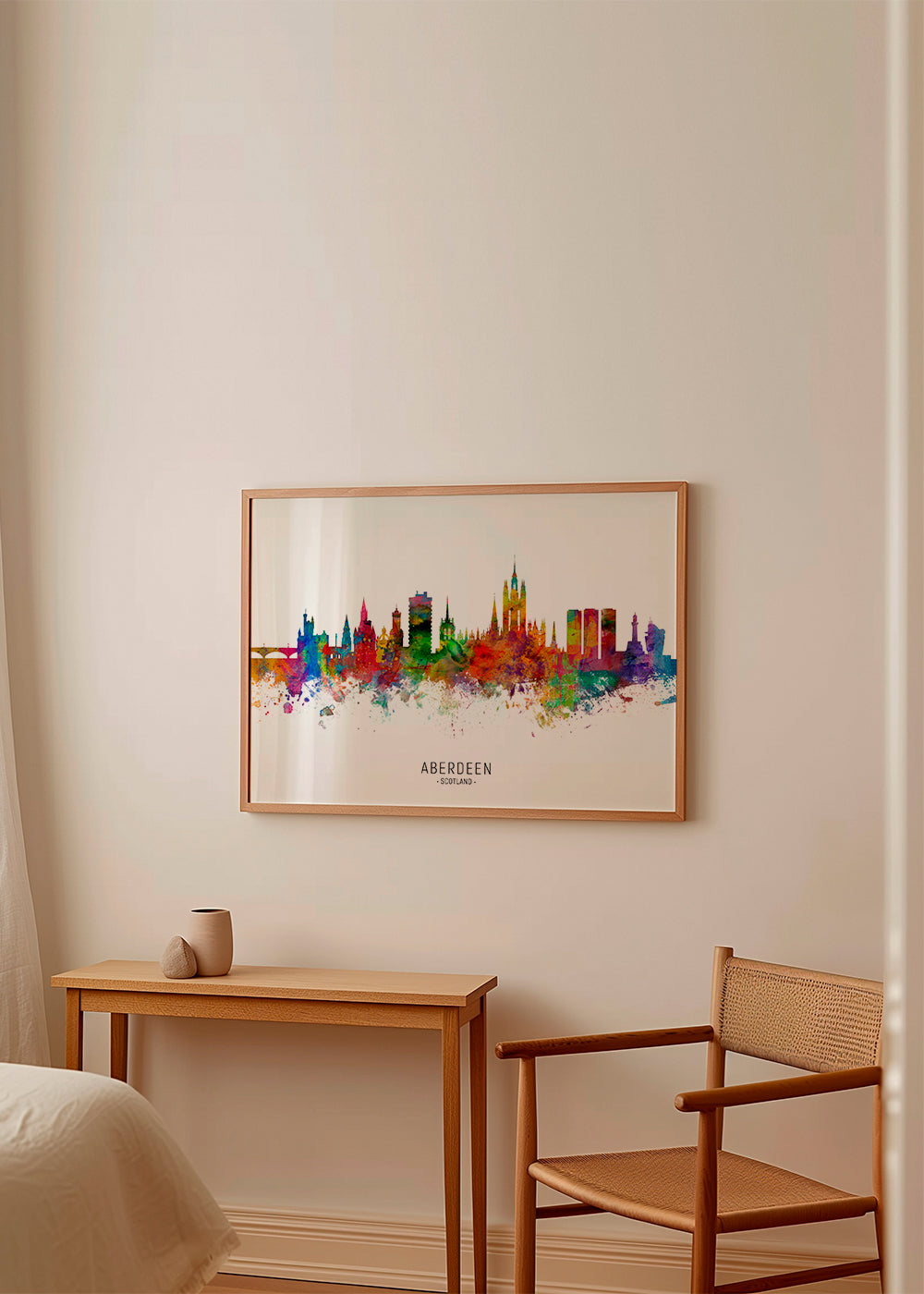Aberdeen Skyline multicolor
