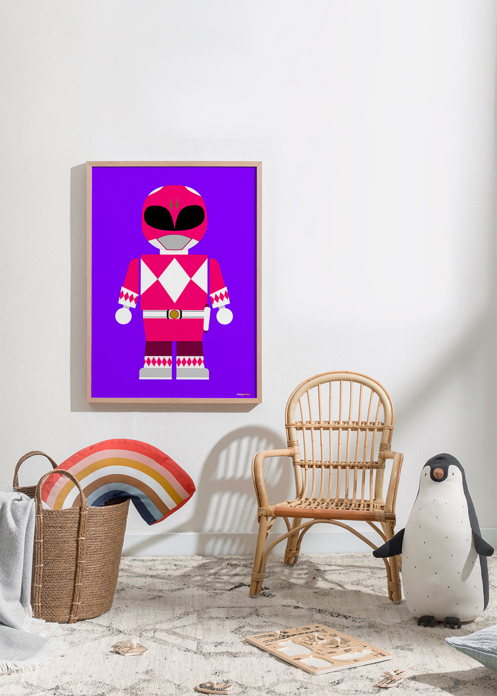 Toy Power Ranger Pink