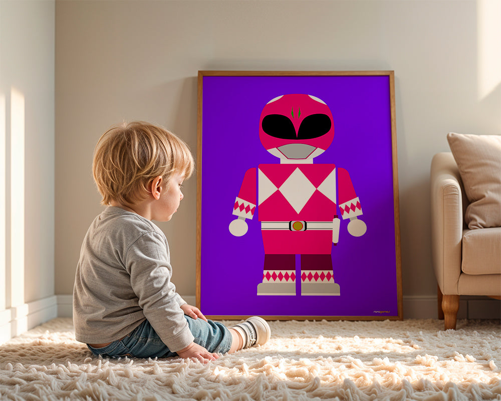 Toy Power Ranger Pink