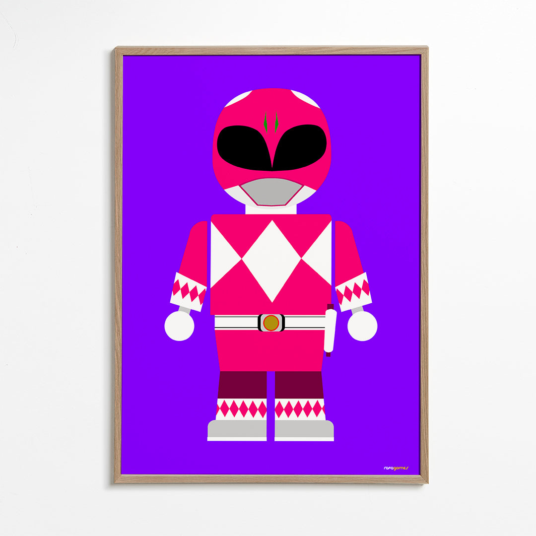 Toy Power Ranger Pink