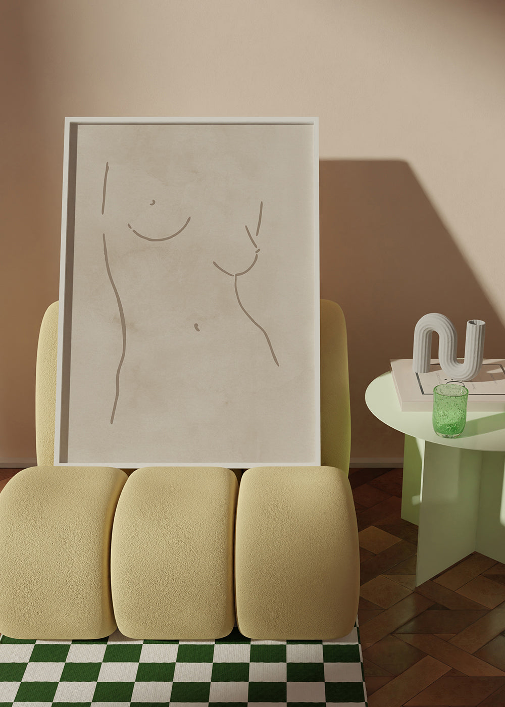 Body Sketch N 12 Sand