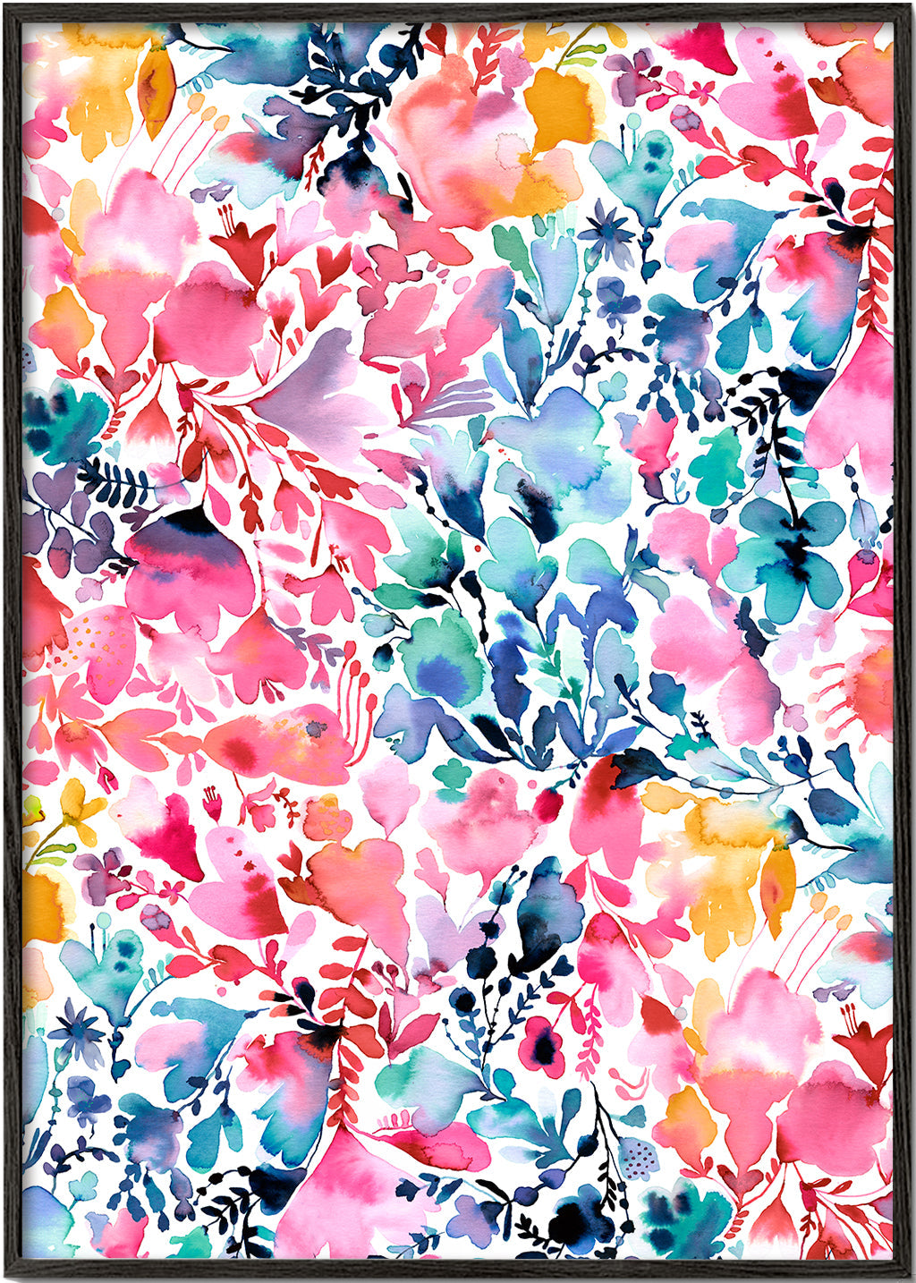 Colorful Magic Watercolor Floral 2
