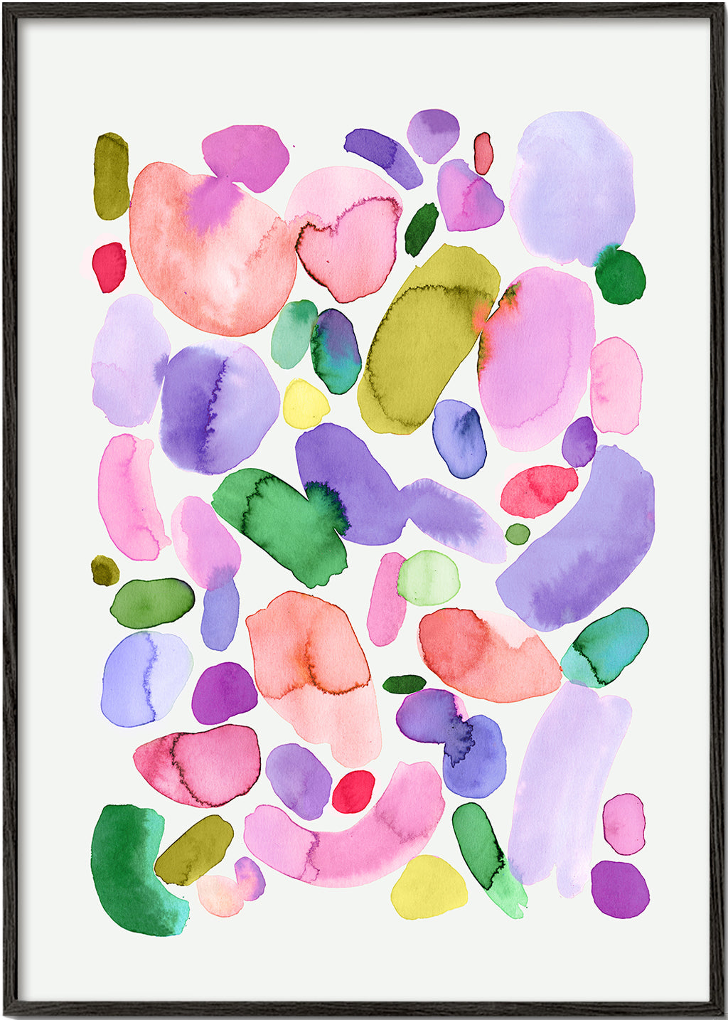 Watercolor Abstract Bold I