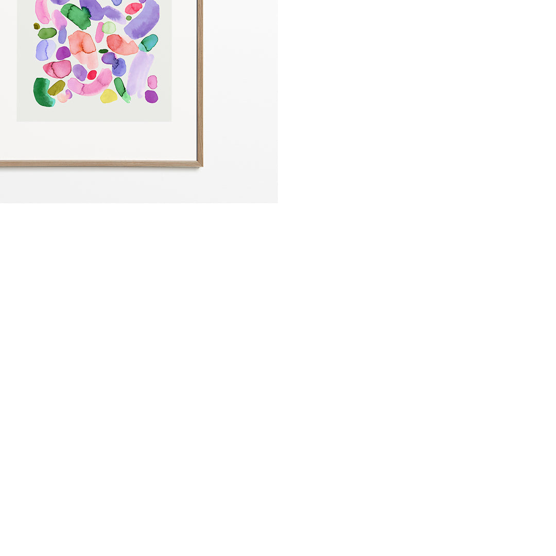 Watercolor Abstract Bold I