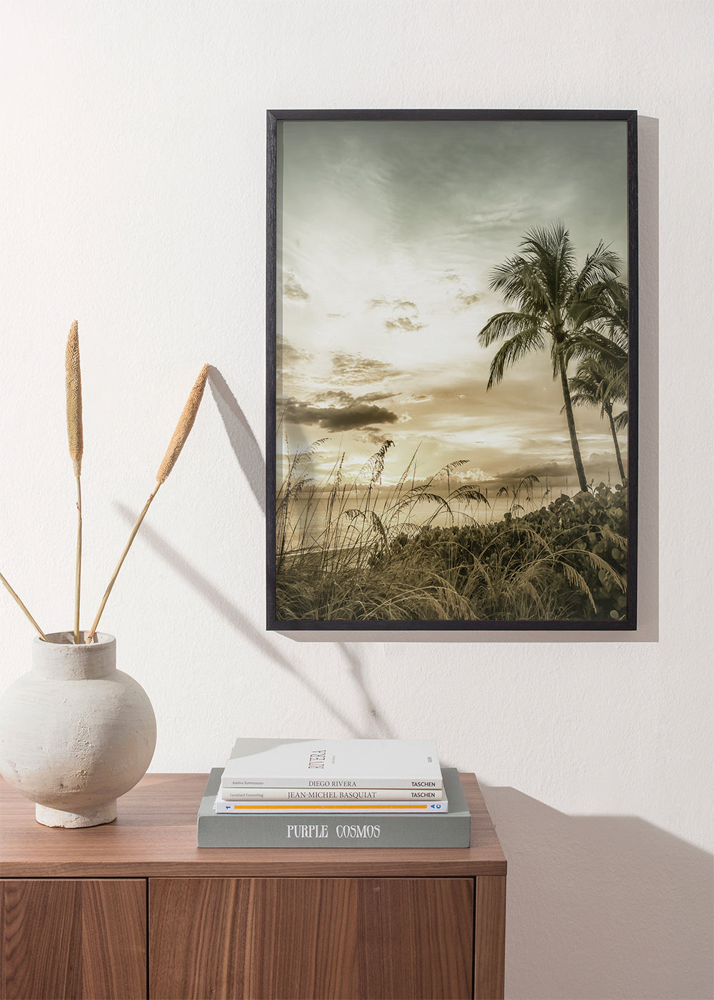 BONITA BEACH Bright Vintage Sunset