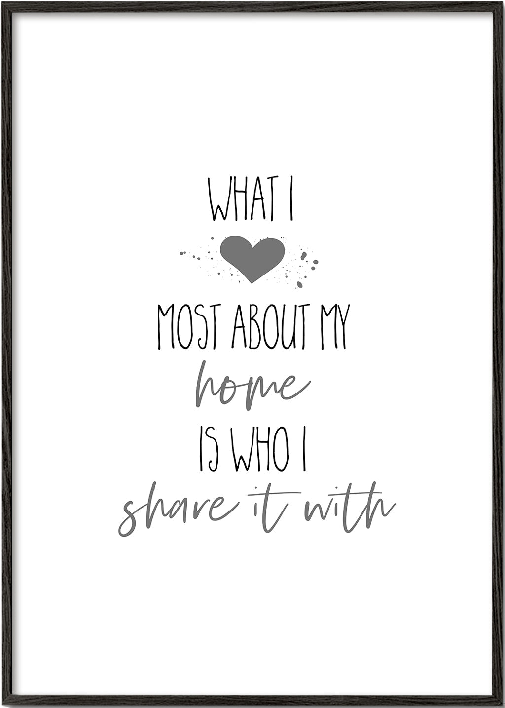 What I love most about my home