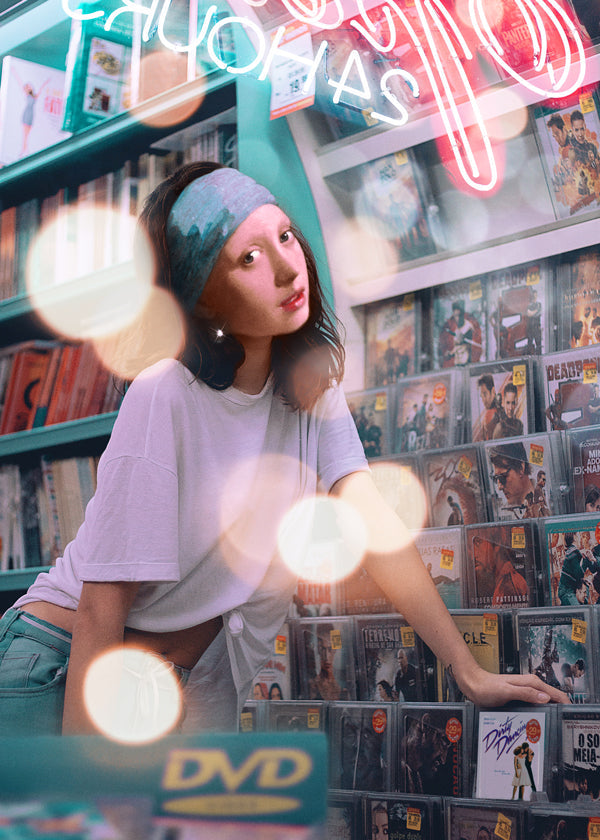 The girl at the video store