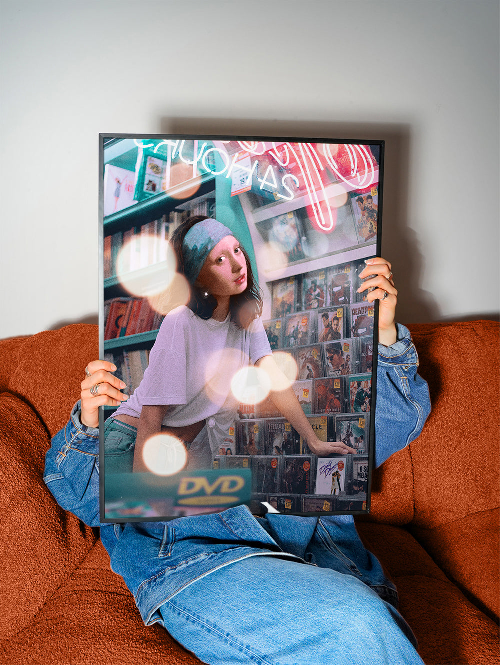 The girl at the video store