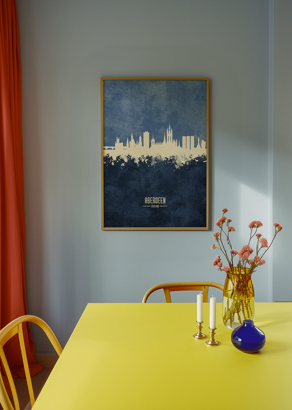 Aberdeen Skyline blue
