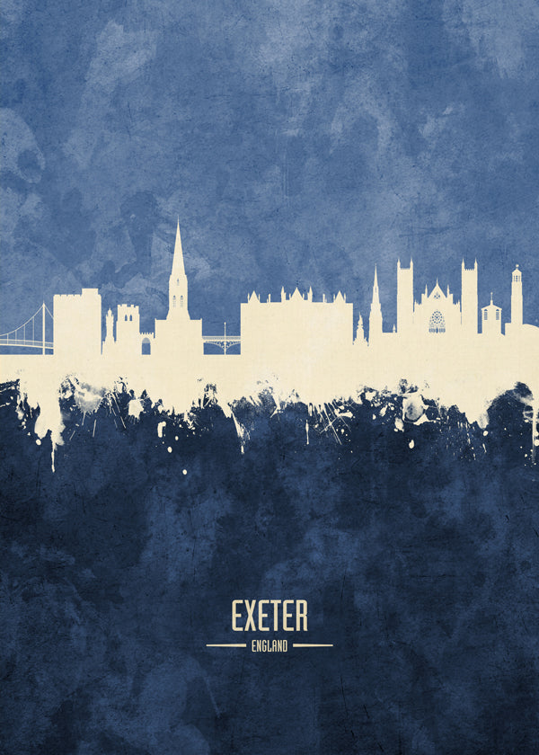Exeter Skyline blue