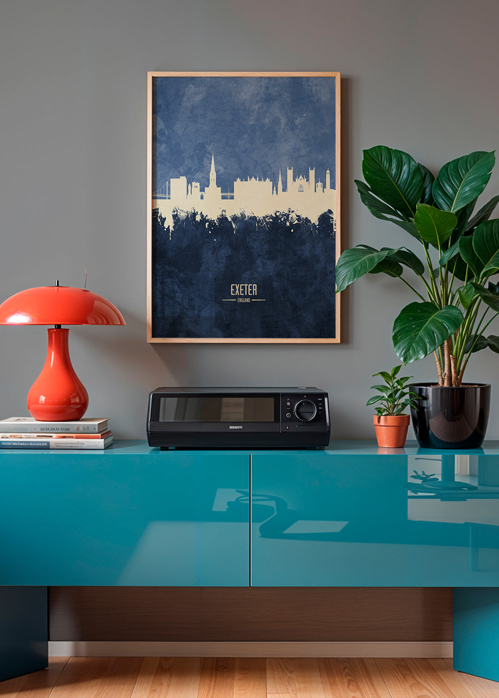 Exeter Skyline blue