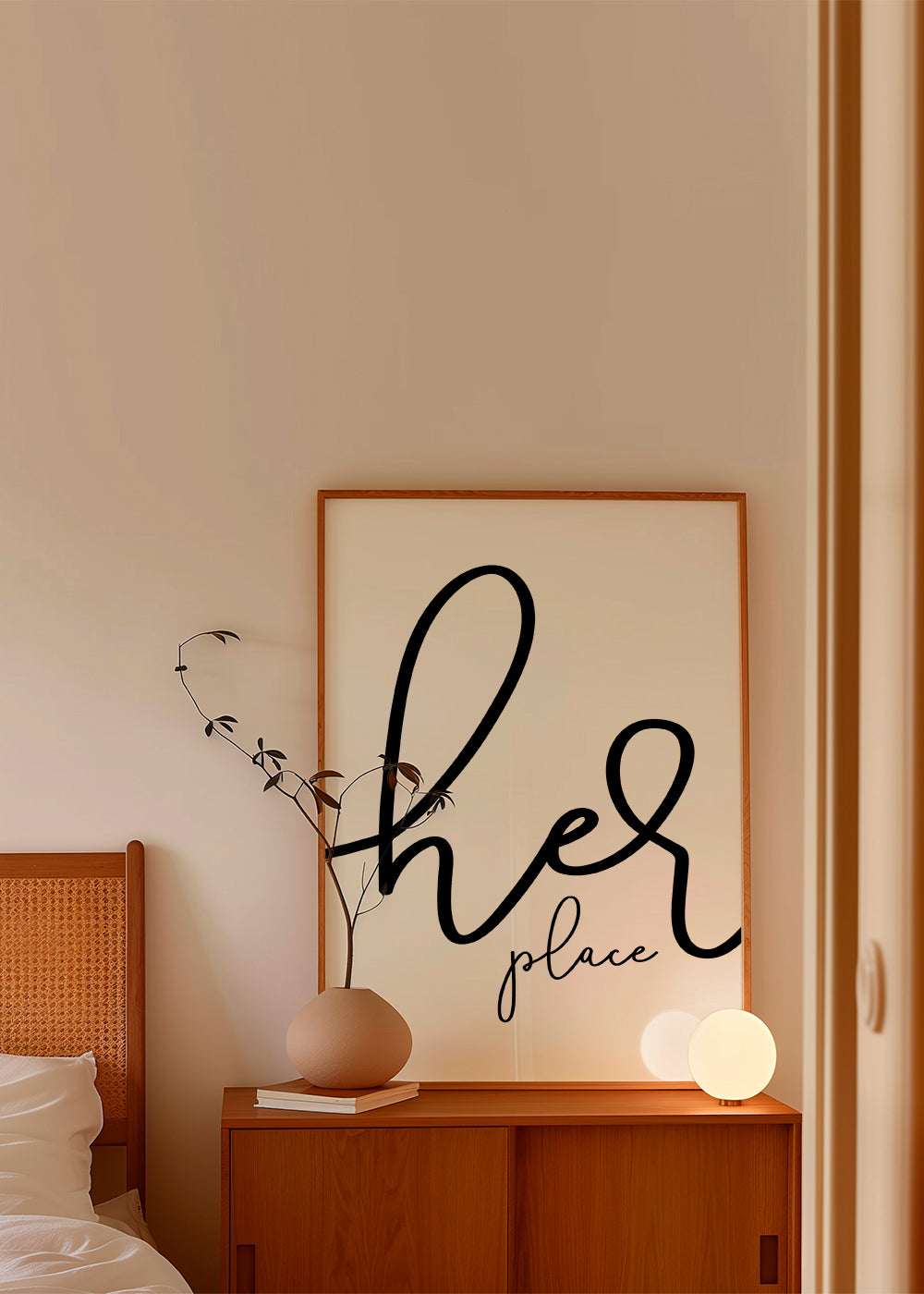 Her place