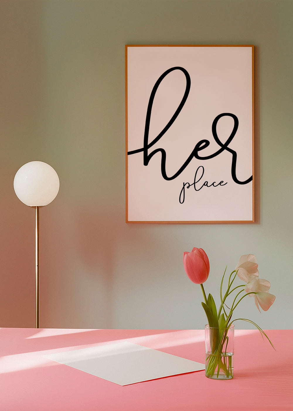Her place