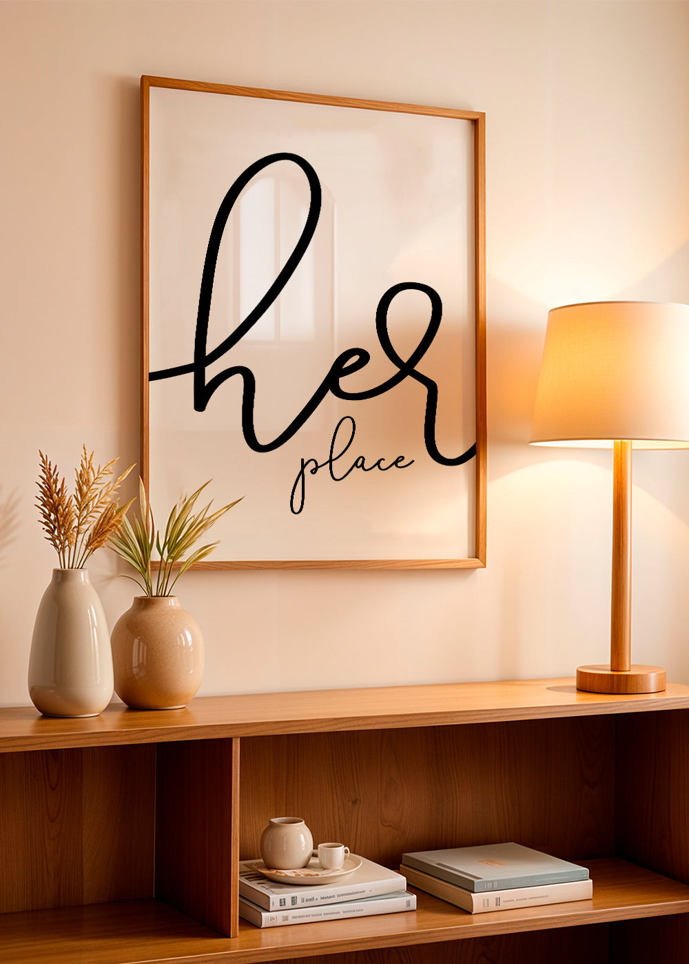 Her place