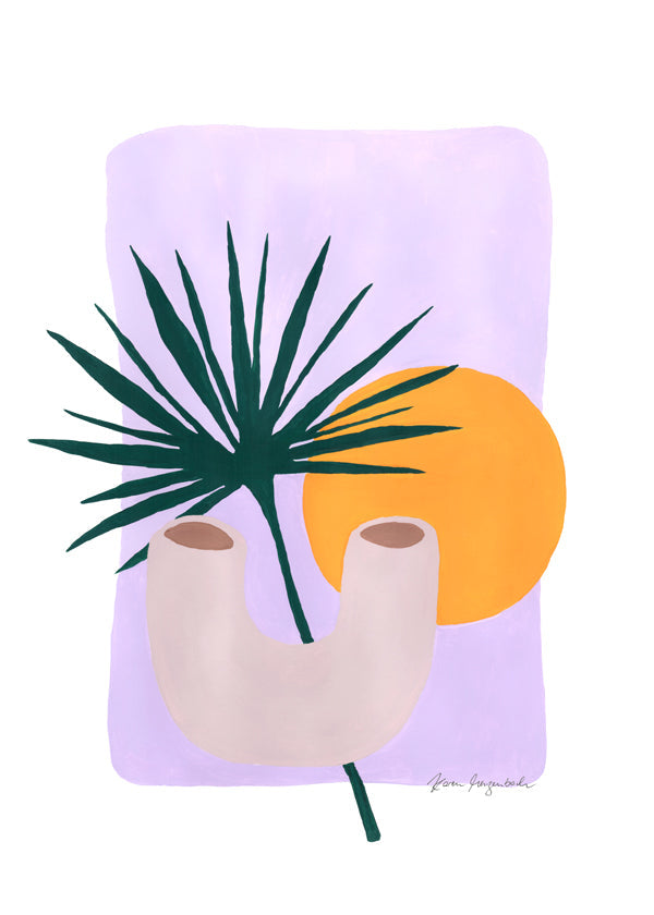 Fan Palm & Sunshine