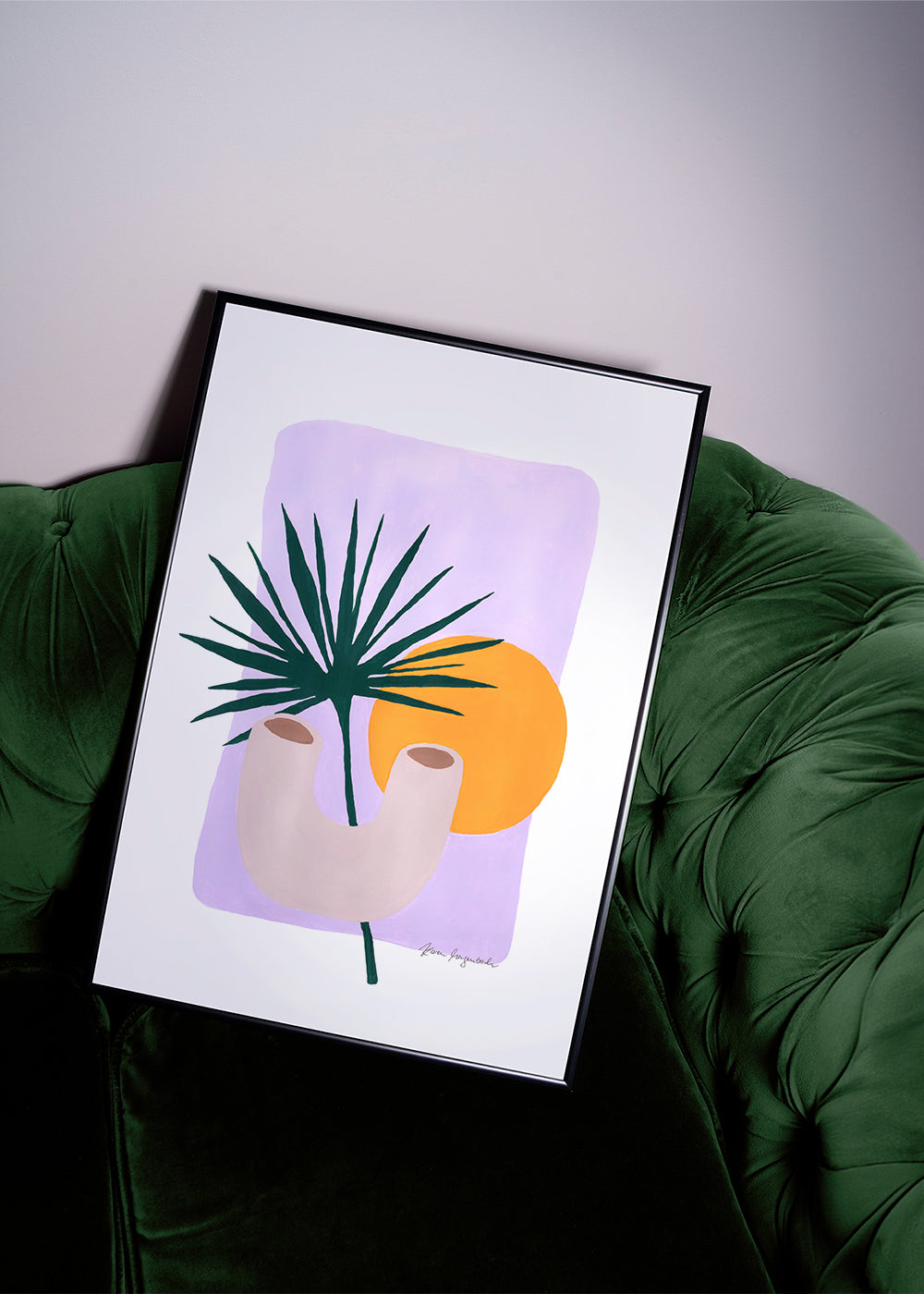 Fan Palm & Sunshine