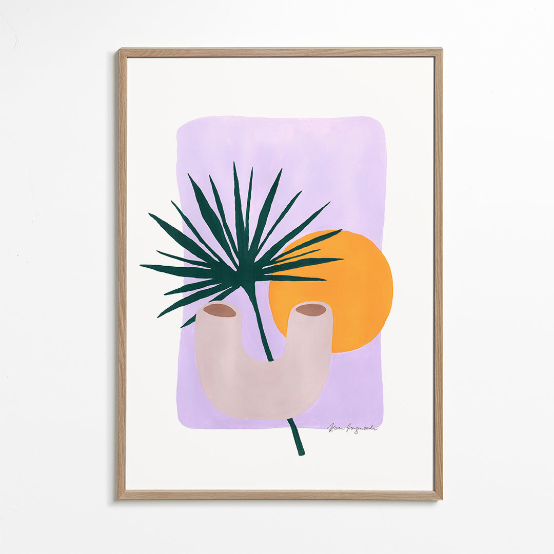 Fan Palm & Sunshine