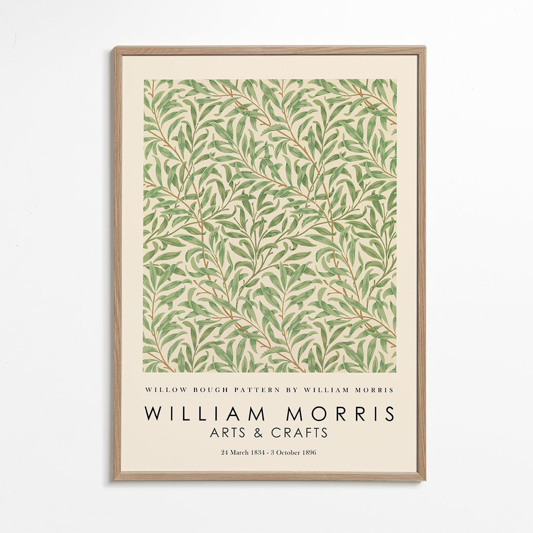 Willow Bough Pattern by William Morris Exhibition