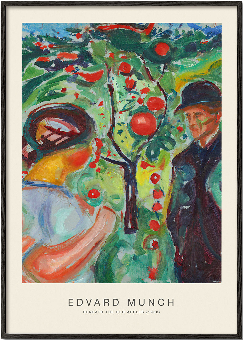 Beneath the Red Apples (Special Edition) - Edvard Munch