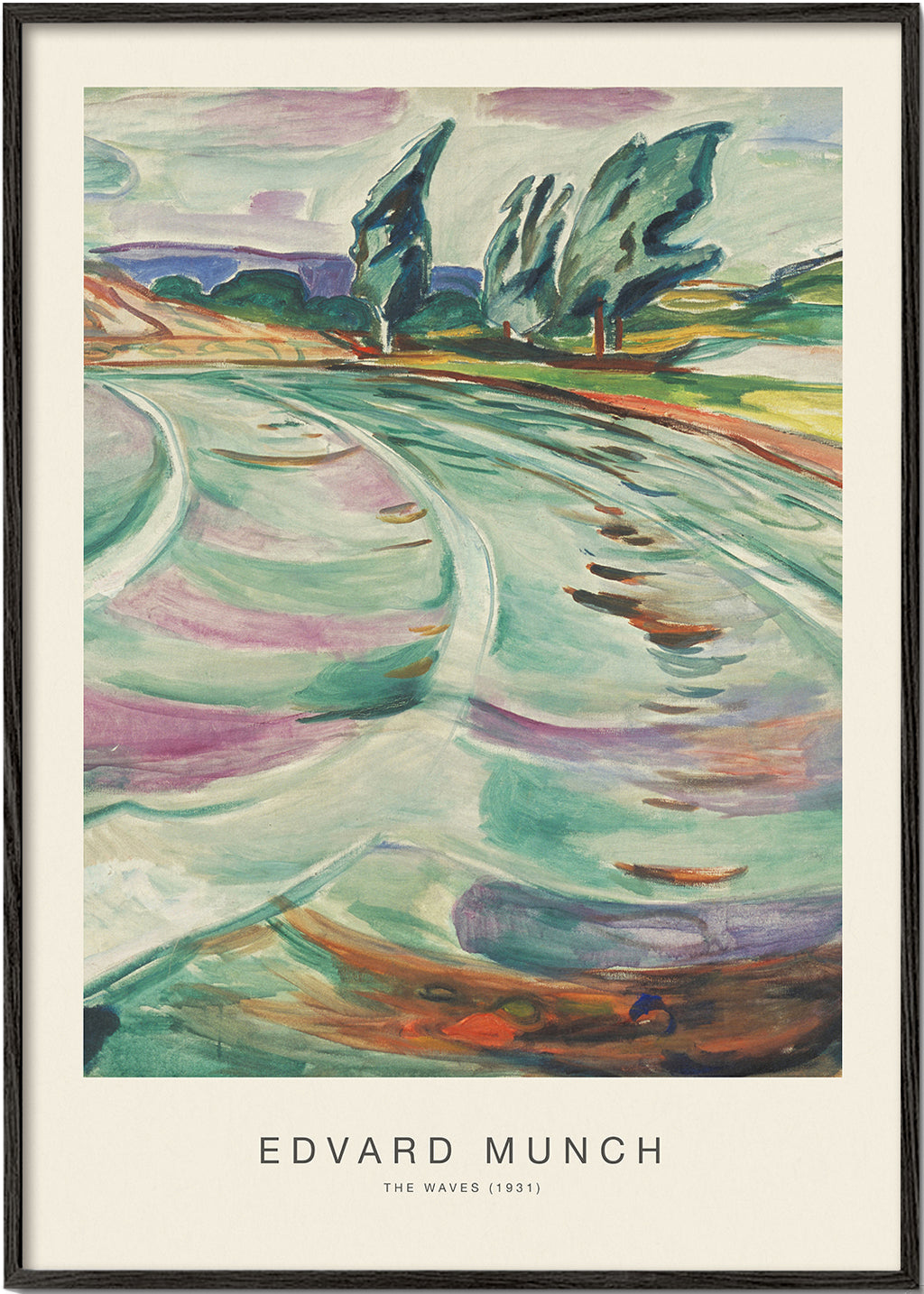 The Purple Portrait (Special Edition) - Edvard Munch