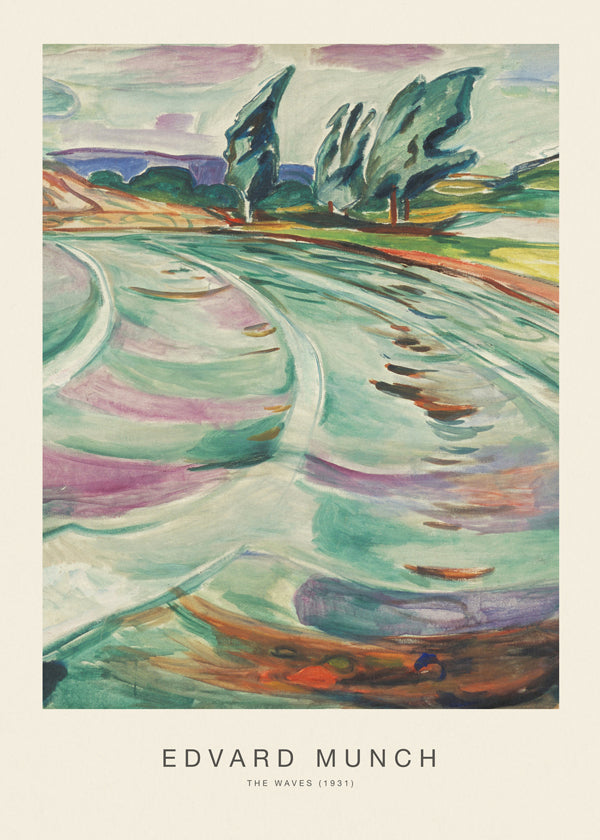 The Purple Portrait (Special Edition) - Edvard Munch