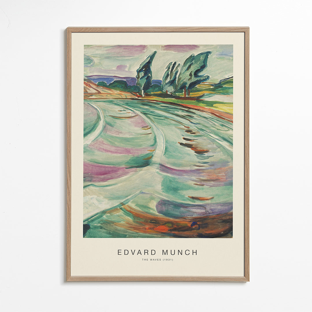 The Purple Portrait (Special Edition) - Edvard Munch