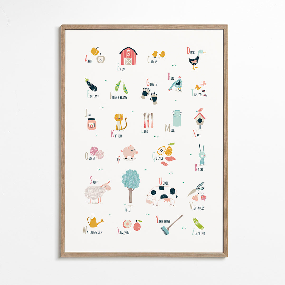 Alphabet Farm (English)