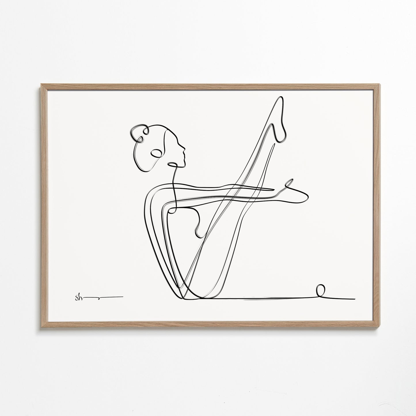 Boat pose - Complete