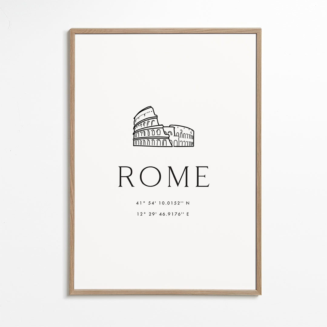 Rome coordinates