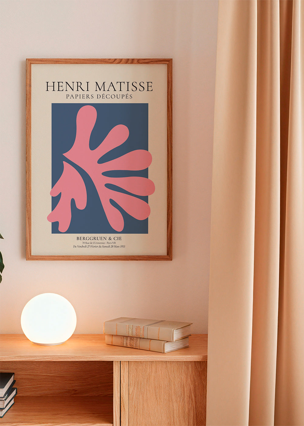 Henri Matisse PINK papiers decoupes I