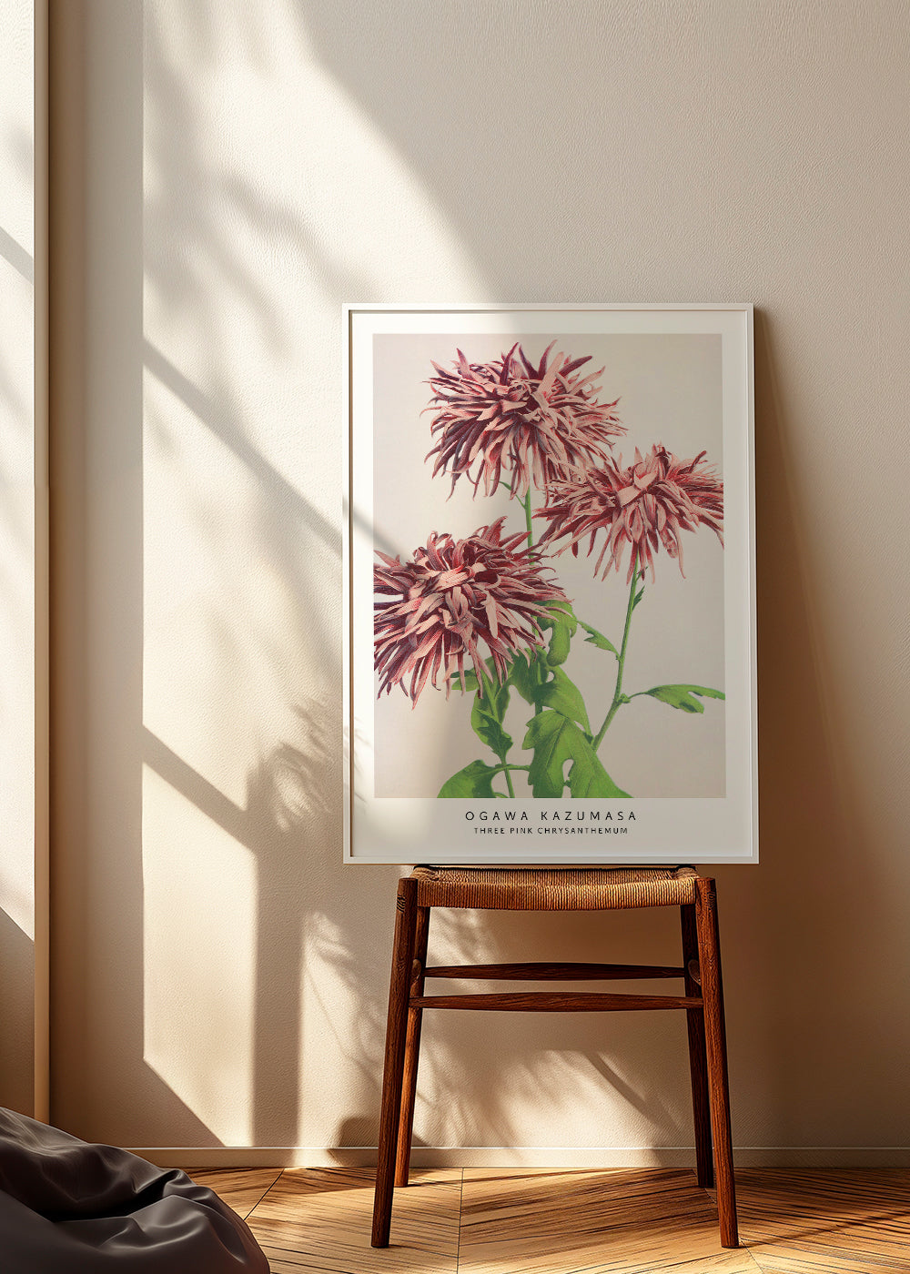 Ogawa Kazumasa THREE PINK CHRYSANTHEMUM
