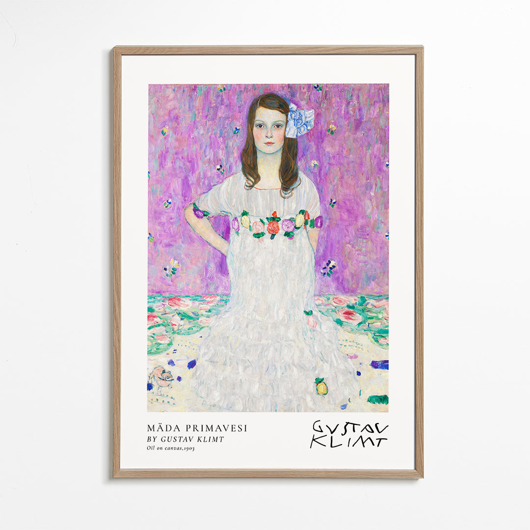 Mäda Primavesi by Gustav Klimt